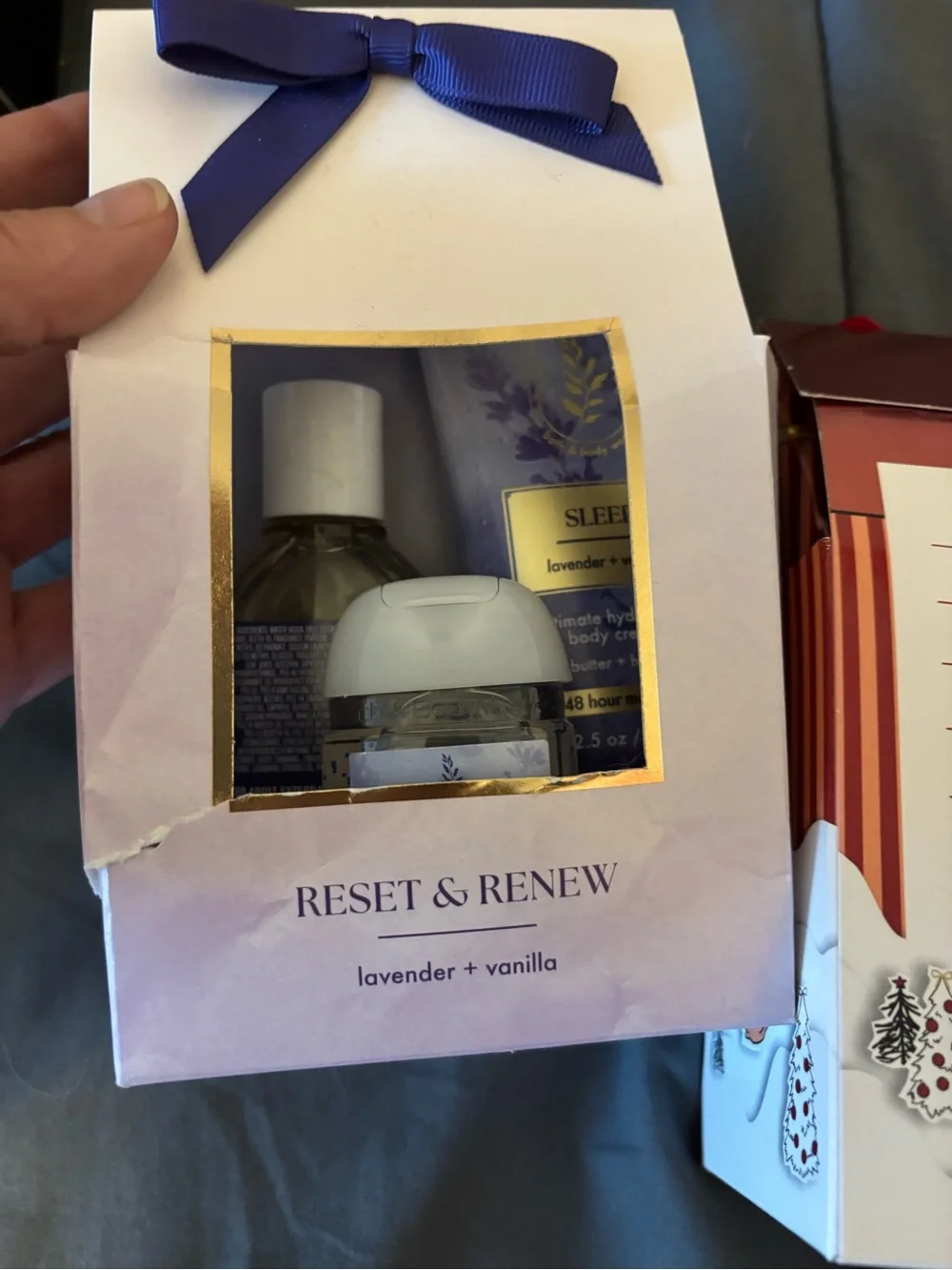 Bath & Body Works Gift Duo - Red and Purple